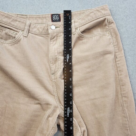 BDG Urban Outfitters Corduroy Pants Womens Size‎ 31 Tan Mom High Rise OB781164 - Picture 7 of 9
